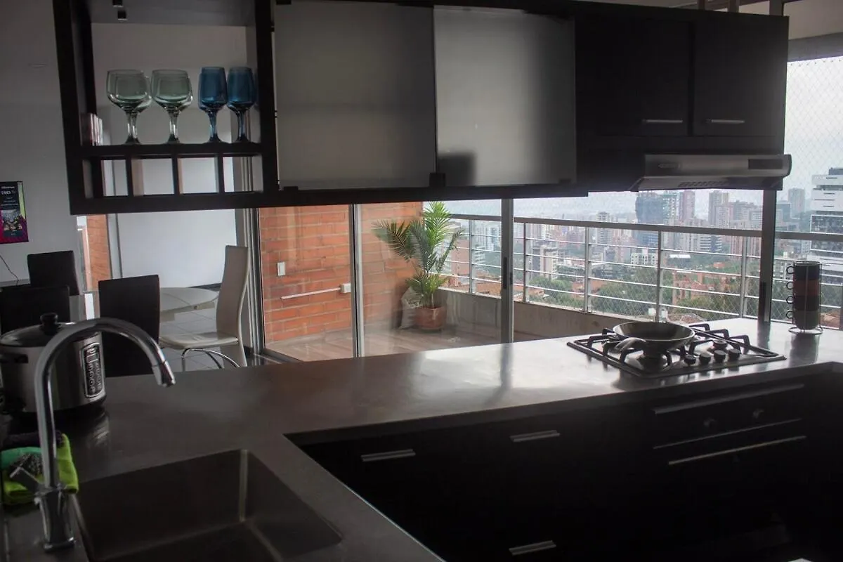 Apartment Near Provence Pool, Gym, Views And Wifi Medellin 0*,